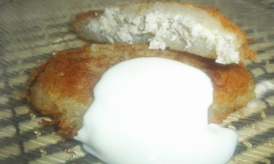 Рецепт драники с начинкой