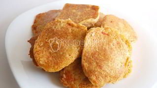 Драники с овощами