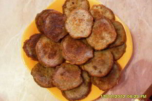 Драники с печенкой