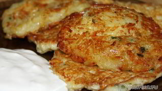 Драники с сыром