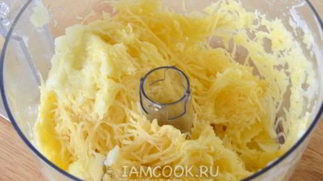 драники с вареной колбасой