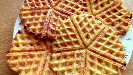 драники в вафельнице