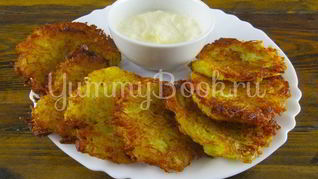 Классические драники без яиц и муки