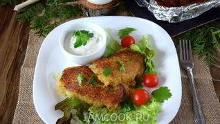 Колдуны из картофеля с фаршем в духовке