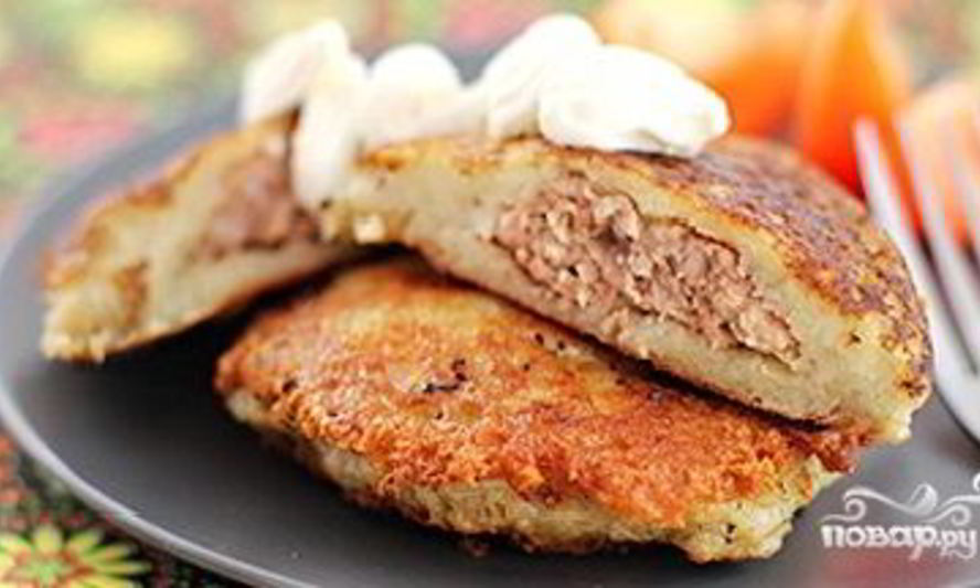 Рецепт колдуны с фаршем