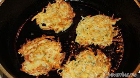 очень вкусные драники