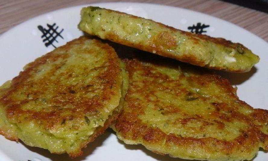 Рецепт зеленушки — драники с зеленью