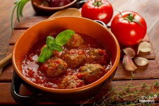 Фрикадельки из говяжьего фарша