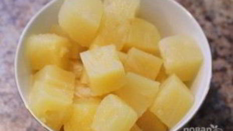 фрикадельки из курицы в чили соусе с овощами