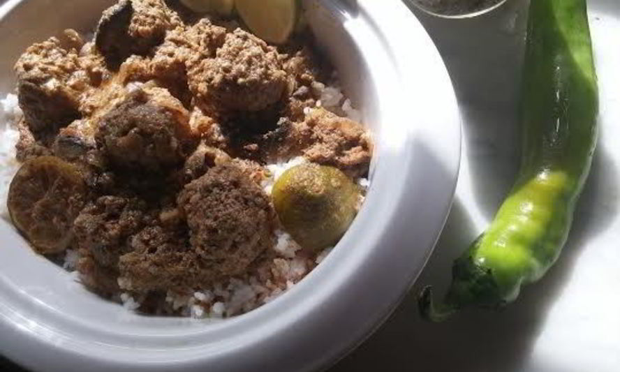 Рецепт фрикадельки патанг в кокосовом молоке с грибами