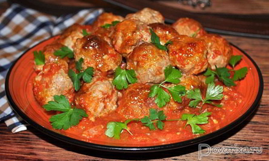 Рецепт фрикадельки по-американски