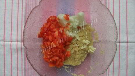 фрикадельки с булгуром по-арамейски