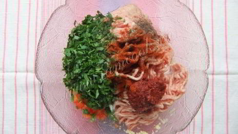 фрикадельки с булгуром по-арамейски