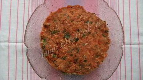 фрикадельки с булгуром по-арамейски