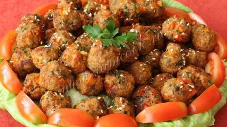 фрикадельки с булгуром по-арамейски