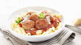 Фрикадельки с плавленым сыром