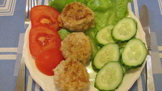 Фрикадельки с рисом