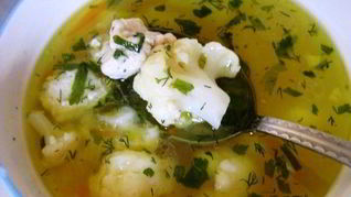 Фрикадельки с цветной капустой