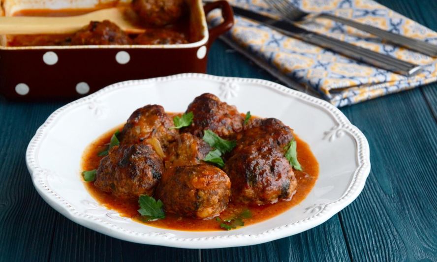 Рецепт фрикадельки в духовке с подливкой