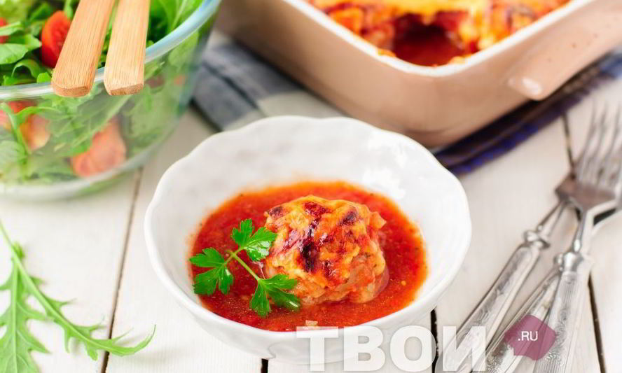 Рецепт фрикадельки в духовке