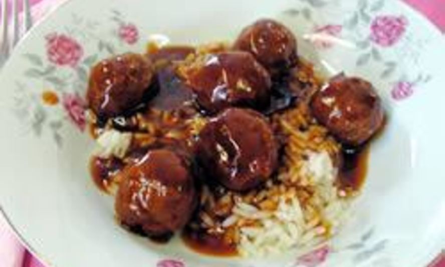 Рецепт фрикадельки в кисло-сладком соусе