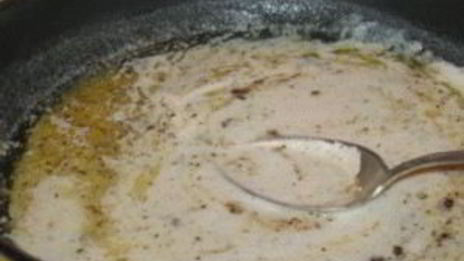 фрикадельки в молочном соусе