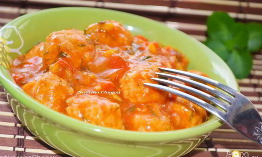 Рецепт фрикадельки в остром соусе