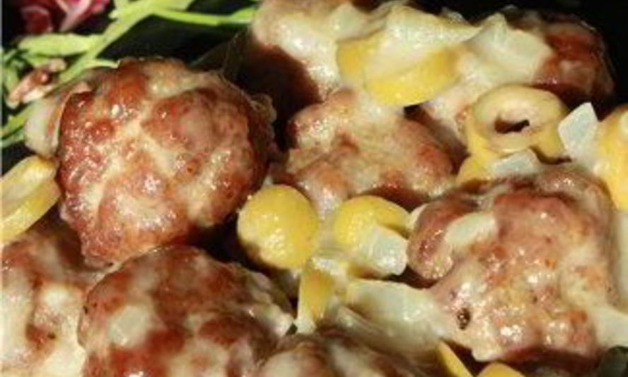 Рецепт фрикадельки в соусе из оливок