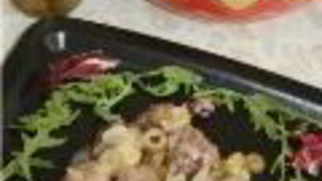 фрикадельки в соусе из оливок