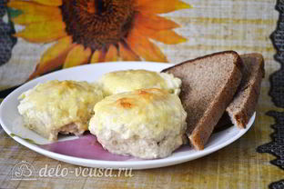 Фрикадельки в сыре