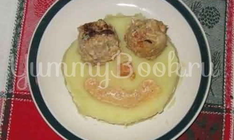 Рецепт фрикадельки в тыквенно-сметанном соусе