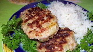 Куриные фрикадельки-гриль