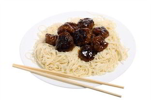 Куриные фрикадельки с грибами и шпинатом