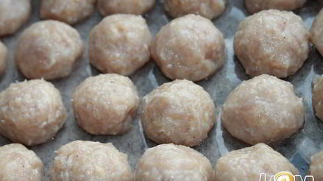 куриные фрикадельки в острой апельсиновой глазури