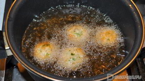 рыбные фрикадельки во фритюре