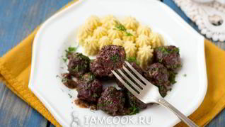 Шведские фрикадельки K ttbullar