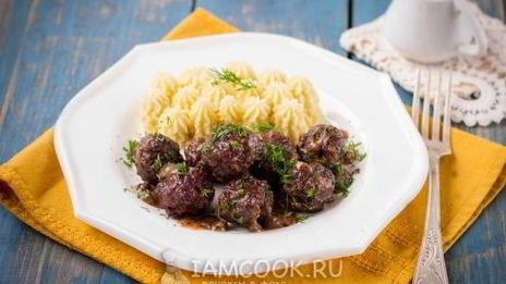 шведские фрикадельки k ttbullar