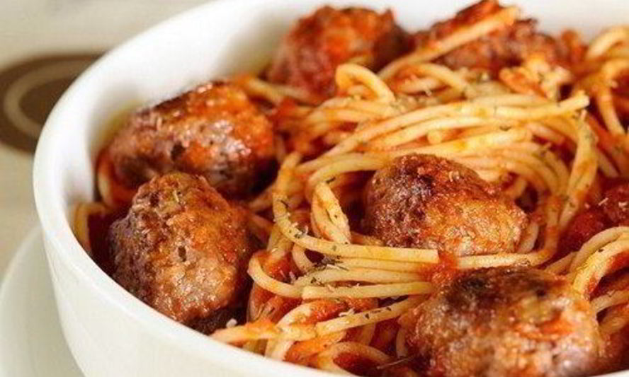 Рецепт спагетти с фрикадельками из говяжьего фарша