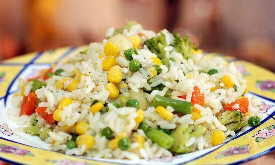 Рецепт гарнир из басмати и овощей