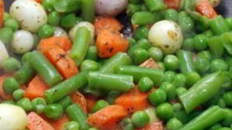 гарнир из басмати и овощей