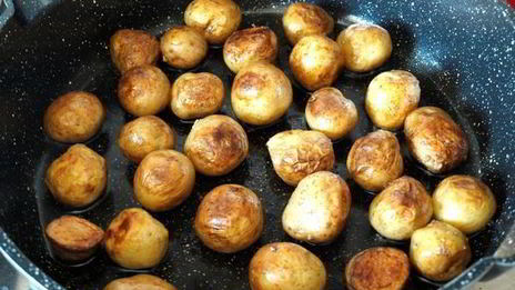 гарнир из молодого картофеля