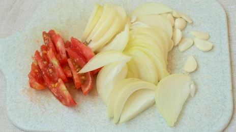 гарнир из молодого картофеля