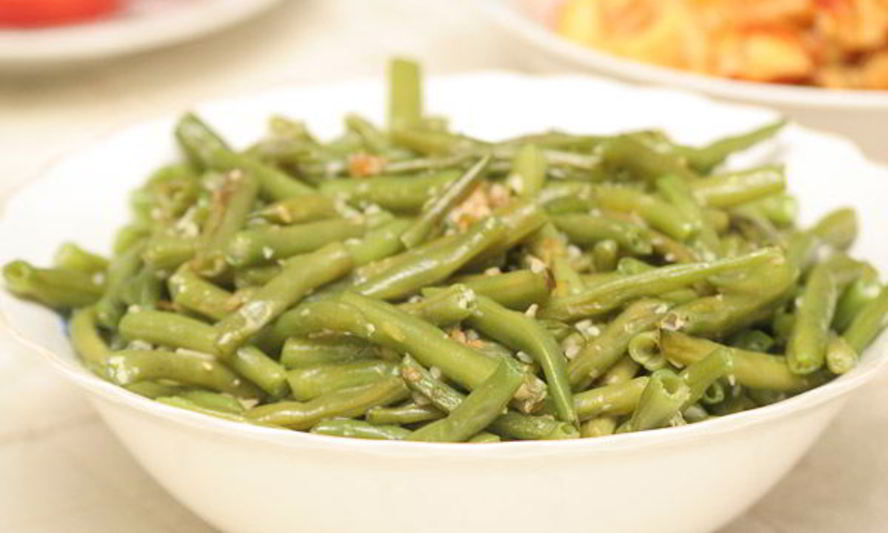 Рецепт гарнир из стручковой фасоли