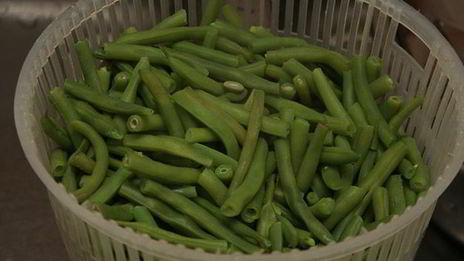 гарнир из стручковой фасоли