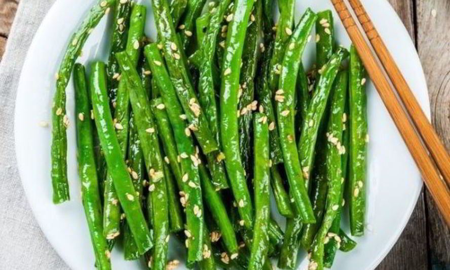 Рецепт гарнир из свежей стручковой фасоли