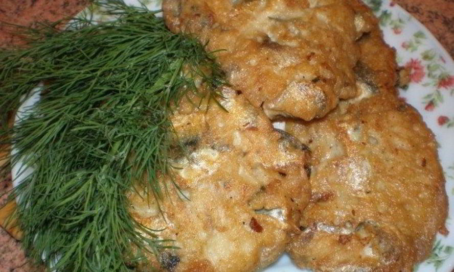 Рецепт биточки из тюльки по-одесски