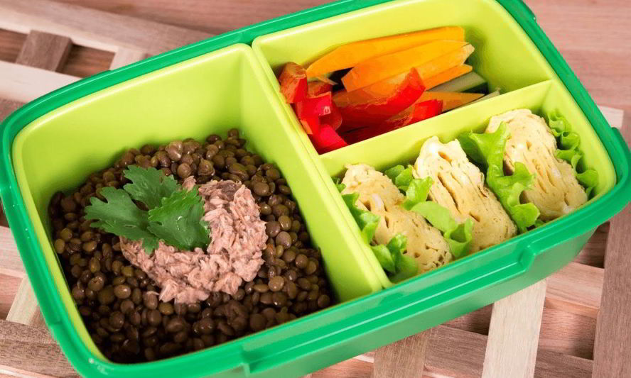 Рецепт чечевица и японский омлет