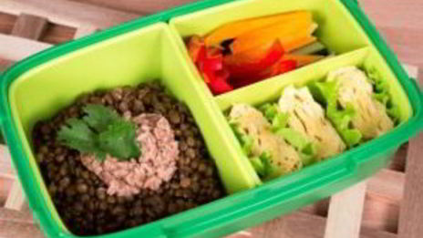 чечевица и японский омлет