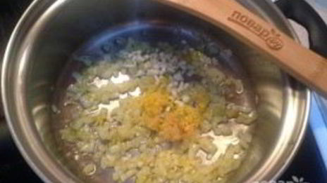 чечевица с имбирем и лимонной цедрой