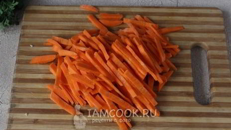 чечевица с опятами